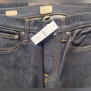 J. Crew Men’s 484 Slim-fit jean in raw indigo stretch selvedge Japanese denim